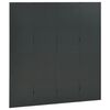 vidaXL 4-Panel Room Divider Anthracite 160x180 cm Steel