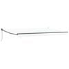 vidaXL Awning Manual White 500 x 300 cm Polyester and Metal