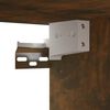 vidaXL Hanging TV Cabinet Smoked Oak 60x30x30 cm Engineered Wood