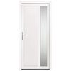 vidaXL Front Door White 98x208 cm PVC