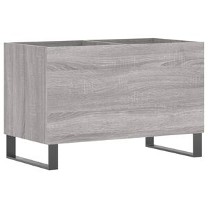 vidaXL Record Cabinet Grey Sonoma 74.5x38x48 cm Engineered Wood