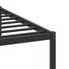 vidaXL Bed Frame without Mattress Smoked Oak 160x200 cm Engineered Wood