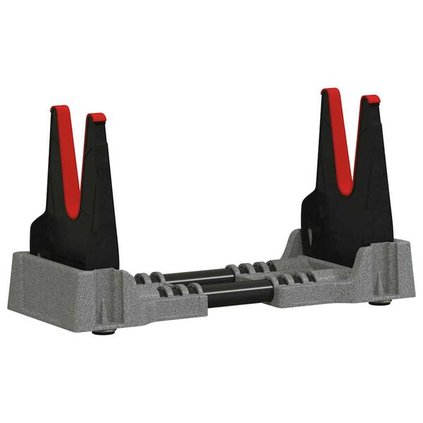 vidaXL Shooting Rest Grey 46 x 14 x 19.5 cm Plastic