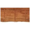 vidaXL Bathroom Countertop 120x60x3.8 cm Rectangular Solid Wood Acacia