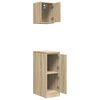 vidaXL Garage Cabinets 2 pcs Sonoma Oak Engineered Wood