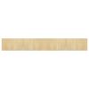 vidaXL Rug Rectangular Light Natural 60x400 cm Bamboo