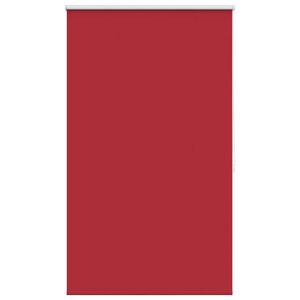 vidaXL Roller blind blackout 84,4x175 cm Fabric Width 80 cm red