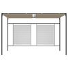 vidaXL Gazebo with Retractable Roof 3x4x2.3 m Taupe 180 g/m²