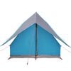 vidaXL Tents with Roof with Air Vent Blue 220 x 233 x 184 cm Polyester