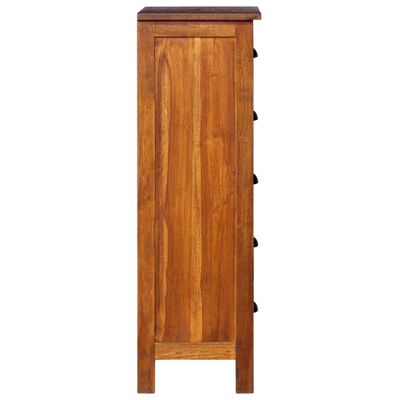 vidaXL Sideboard 45x35x110 cm Solid Teak Wood