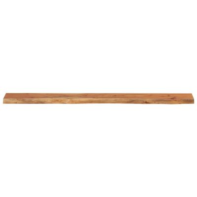 vidaXL Wall Shelf 180x20x3.8 cm Rectangular Solid Wood Acacia Live Edge