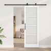 vidaXL Sliding Door ORKDAL White 73.5 x 211 cm