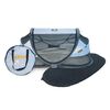 DERYAN Pop-up Travel Cot Baby Luxe with Mosquito Net Blue