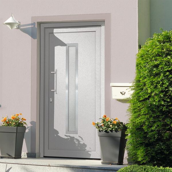 vidaXL Front Door White 98x208 cm