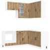 vidaXL Kitchen Unit LUCCA 8 pcs Artisan Oak Engineered Wood