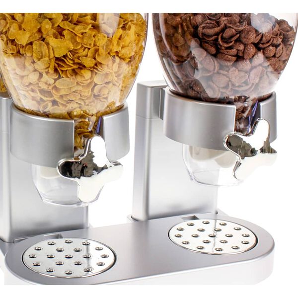 United Entertainment Cornflakes Dispenser Silver