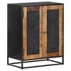 vidaXL Sideboard 60x35x75 cm Rough Mango Wood