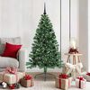 vidaXL Artificial Pre-lit Christmas Tree Green 150 cm PVC