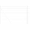 vidaXL Field Fence Silver 50 x 1.2 m Galvanised steel