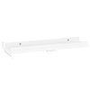 vidaXL Wall Shelves 4 pcs High Gloss White 40x9x3 cm