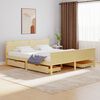vidaXL Bed Frame without Mattress with 4 Drawers Solid Wood 180x200 cm Super King