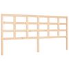 vidaXL Bed Frame without Mattress 200x200 cm Solid Wood Pine