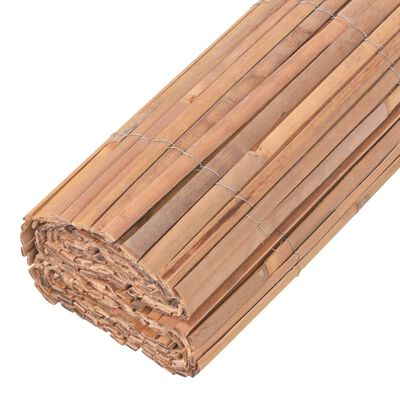 vidaXL Bamboo Fence 100x600 cm