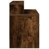 vidaXL Bedside Cabinet with Drawer Smoked Oak 51x31x47 cm