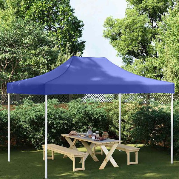vidaXL Party Tent Roof 4x3 m Blue 270 g/m²