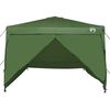 vidaXL Pop-up Canopy Tent Green 300 x 300 cm Fabric