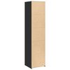 vidaXL Highboard Black 45x41x185 cm Engineered Wood