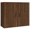 vidaXL Highboard Brown Oak Engineered Wood