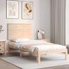 vidaXL Bed Frame without Mattress 100x200 cm Solid Wood Pine