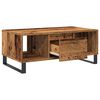 vidaXL Coffee Table Old Wood 90x50x36.5 cm Engineered Wood