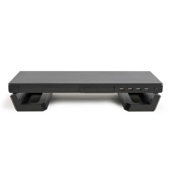 Livoo Computer Stand with Hub Black