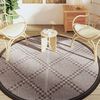 vidaXL Outdoor Carpet ARAKIL Brown &Oslash;200 cm PP
