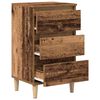 vidaXL Bedside Cabinet Old Wood 40 x 35 x 70 cm Engineered Wood