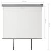 vidaXL Balcony Side Awning Multi-functional 150x200 cm Cream
