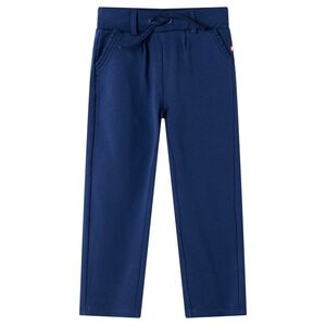 vidaXL Kids' Pants with Drawstring Navy 92