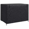 vidaXL Outdoor Swing Cover Black 220 x 125 x 170 cm 600D Oxford Fbric