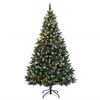 vidaXL Artificial Christmas Tree 300 LEDs 210 cm