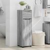 vidaXL Bathroom Cabinet Grey Sonoma 30.5 x 30 x 101 cm Engineered Wood
