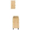 vidaXL Cabinet with Drawer SKI 8 pcs Honey Brown Solid Pine Wood