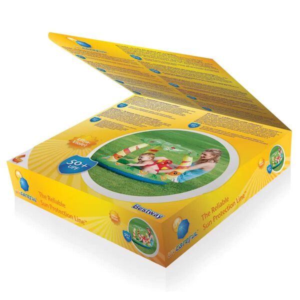 Bestway UV Careful Friendly Jungle Padding Pool 52179