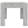 vidaXL Dining Table Concrete Grey 180x90x76 cm Engineered Wood
