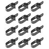 vidaXL Wire Tensioners for Chain-Link Fence 12 pcs 100 mm Grey