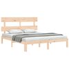 vidaXL Bed Frame without Mattress 160x200 cm Solid Wood Pine