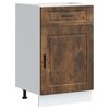 vidaXL Kitchen Base Cabinet&nbsp;Porto Smoked Oak Engineered Wood