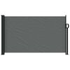 vidaXL Retractable Side Awning Anthracite 117x300 cm