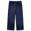 vidaXL Kids' Pants Velvet Dark Blue 92